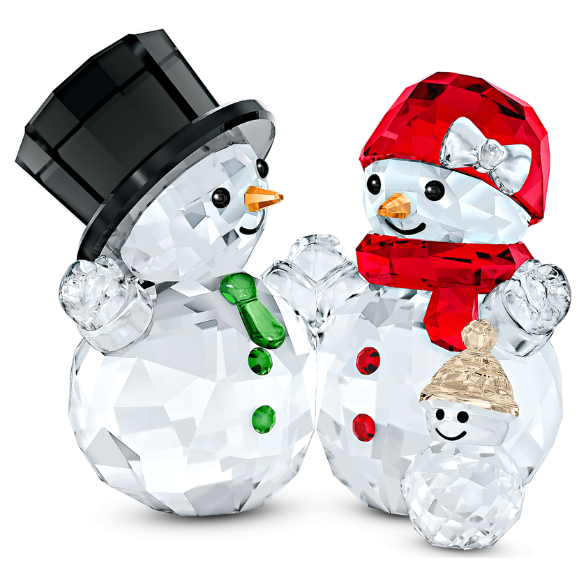 swarovski snowman family