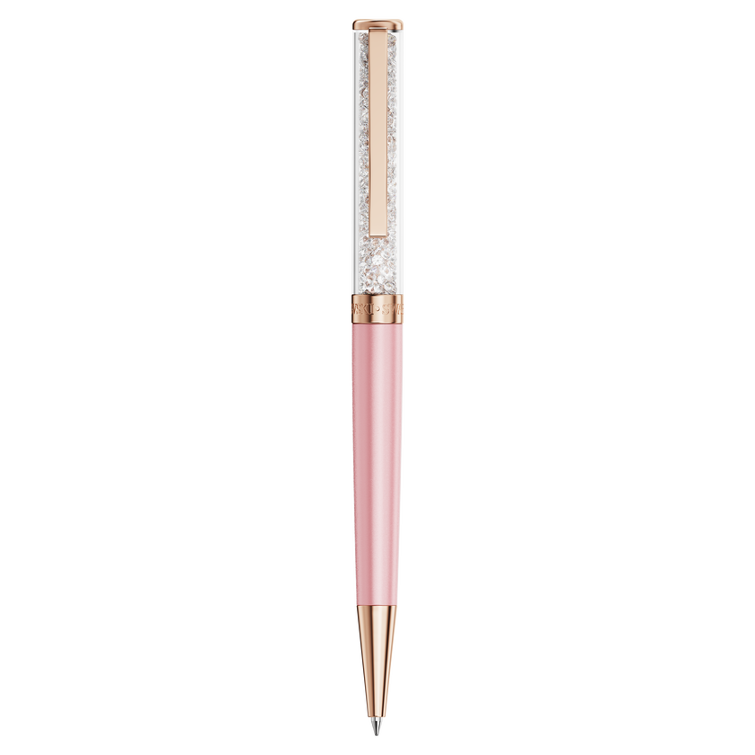 swarovski crystalline ballpoint pen  vintage rose