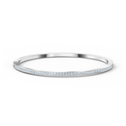 swarovski rare bangle white rhodium plated