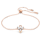 swarovski magic bracelet  angel  white  rose gold tone plated