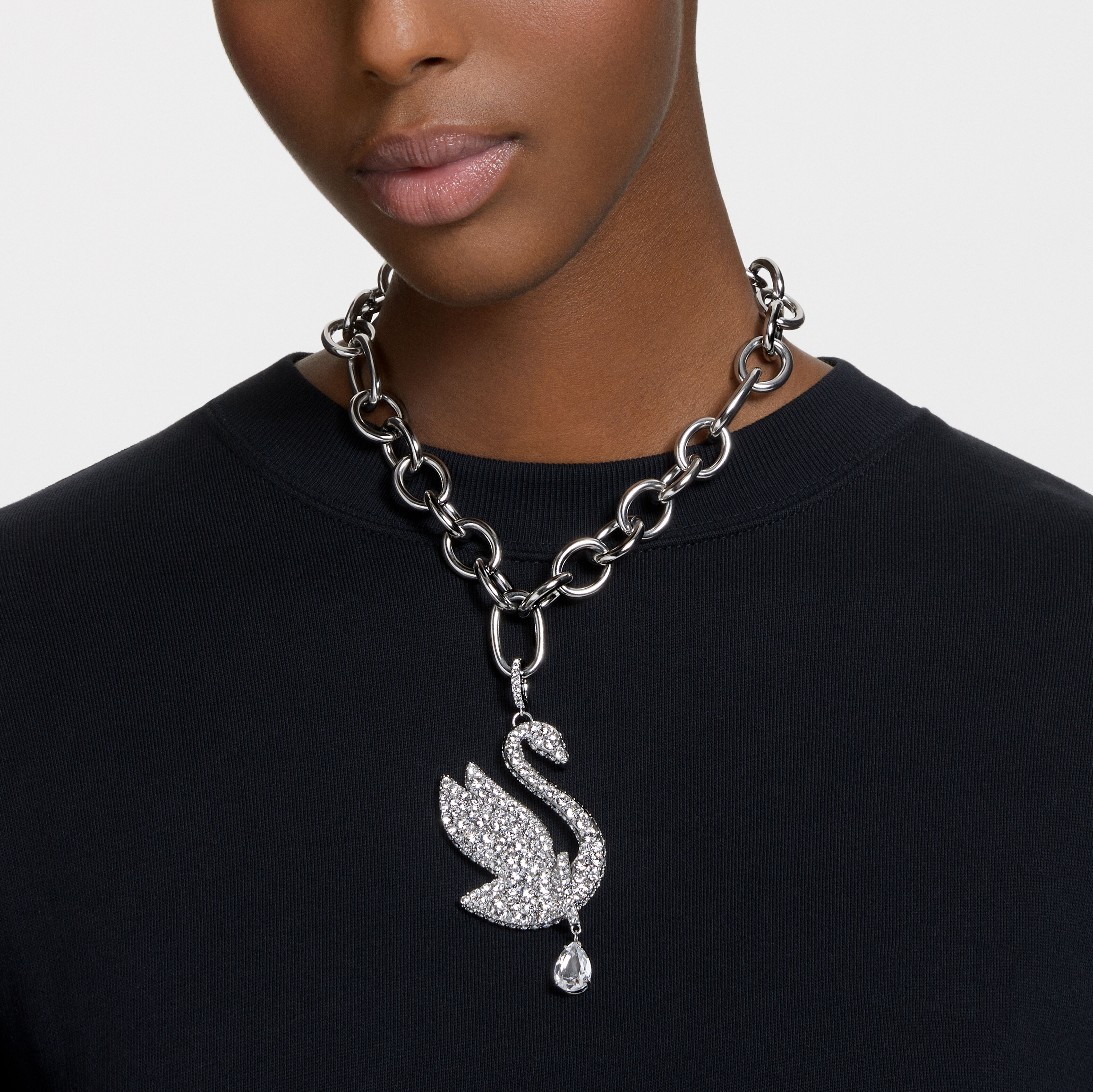 Swarovski swan lake pendant hotsell