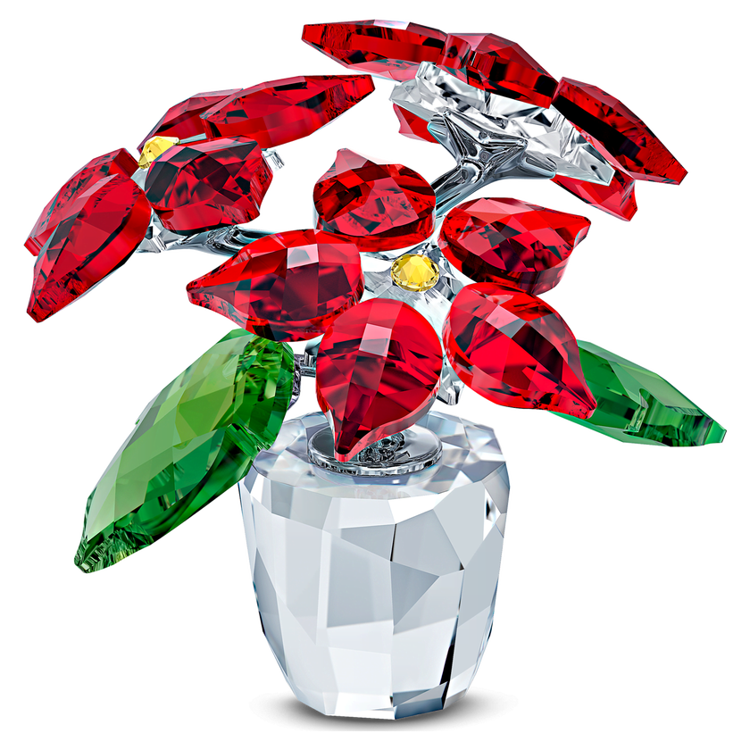 swarovski joyful poinsettia