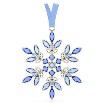 swarovski gema holiday ornament  blue