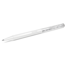 swarovski crystalline ballpoint pen octagon shape white white lacquered