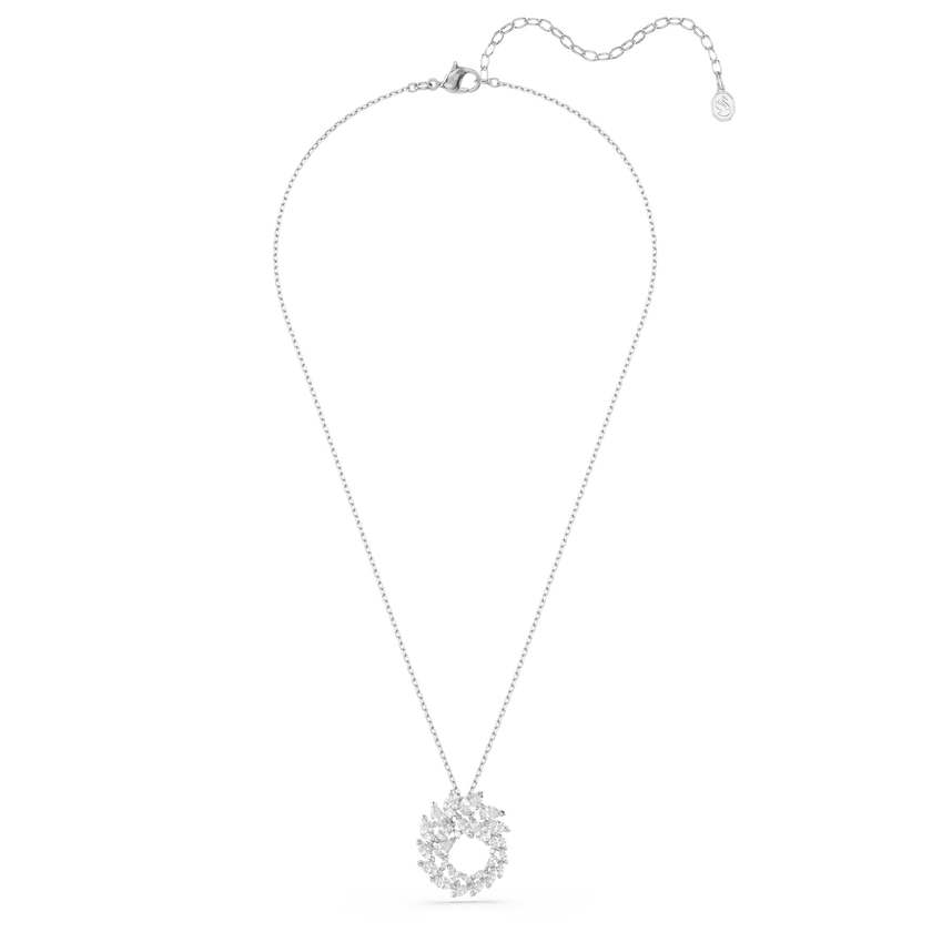 swarovski mesmera pendant  marquise cut  white  rhodium plated