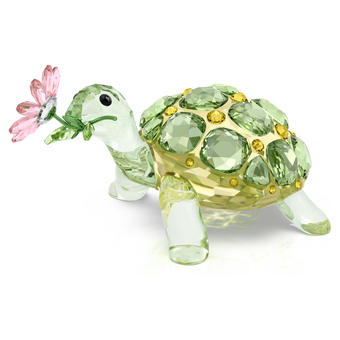 swarovski idyllia tortoise and daisy