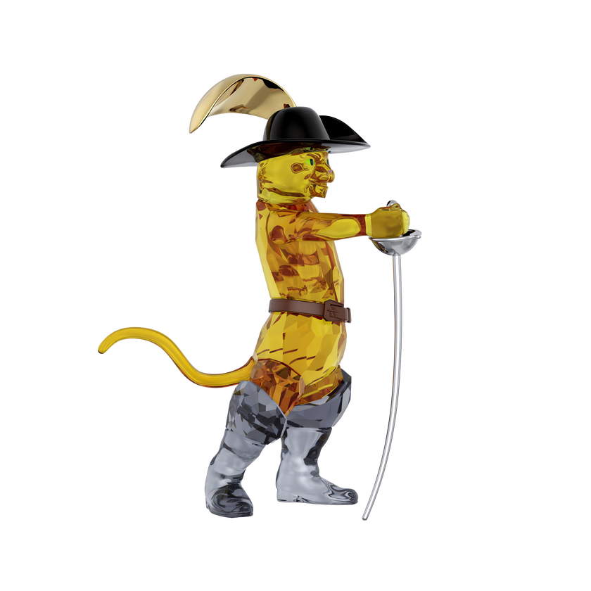 swarovski shrek puss in boots