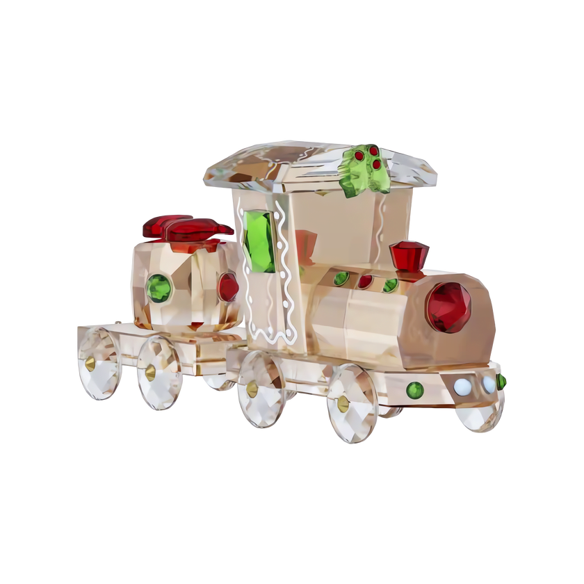 swarovski holiday cheers  train set