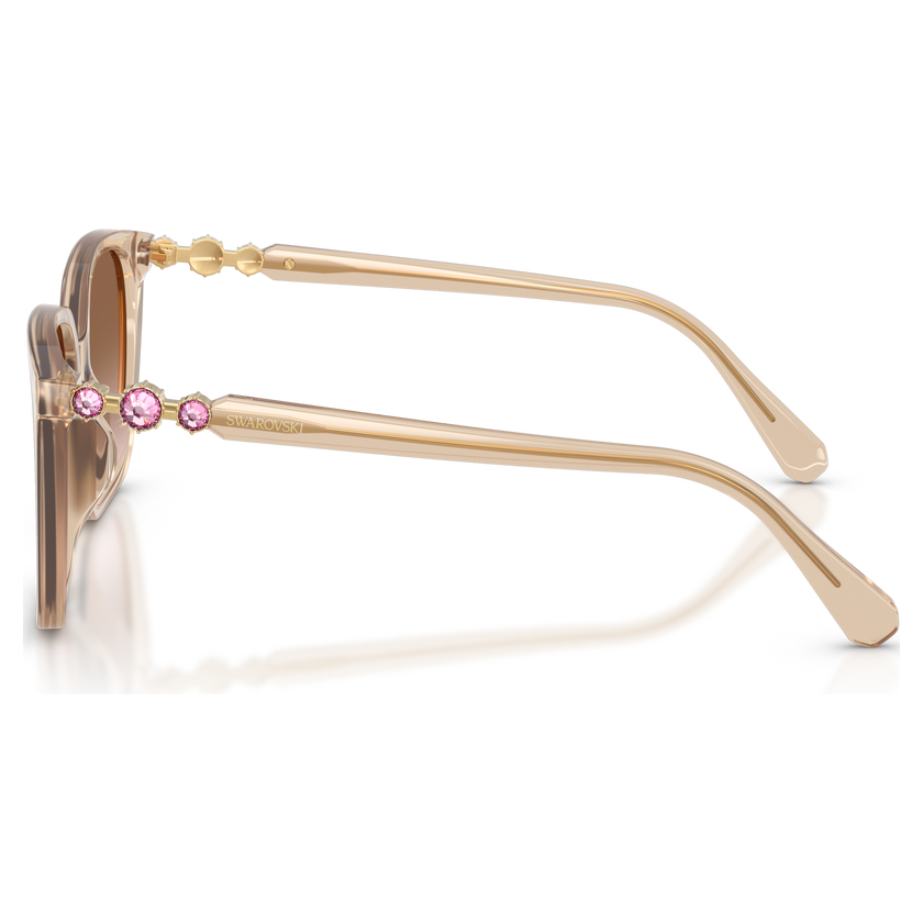 swarovski sunglasses  square shape  sk6049  beige