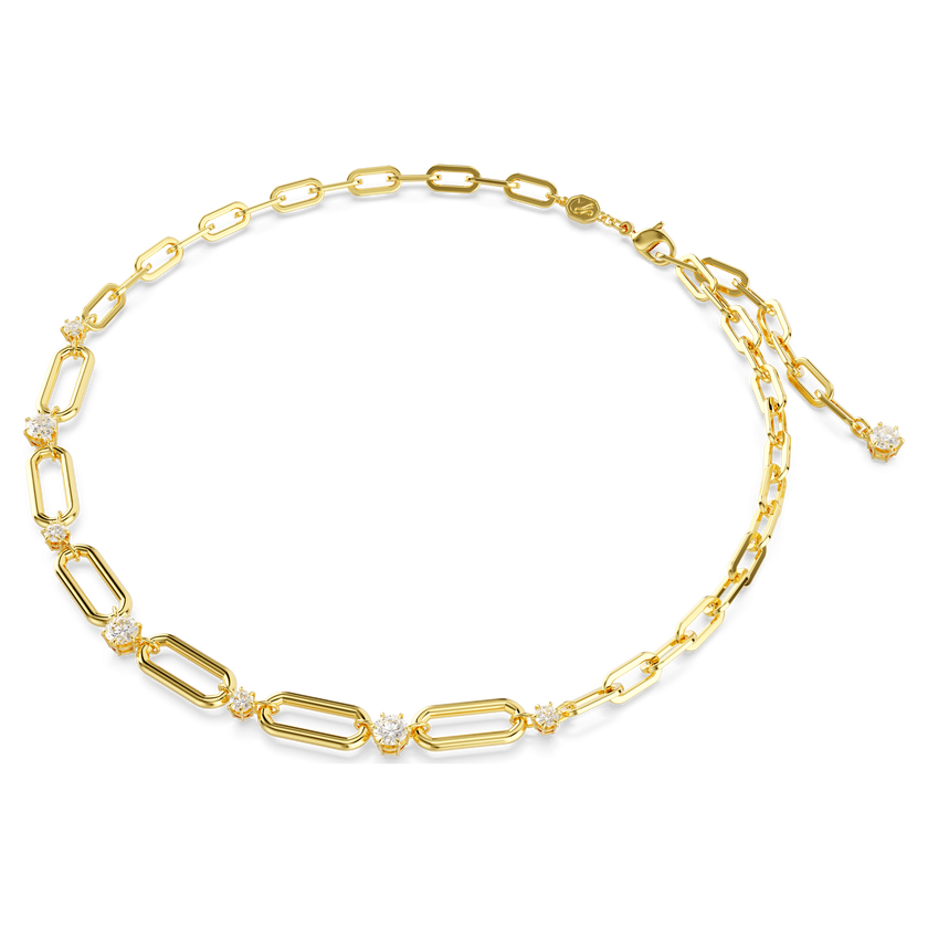 swarovski constella necklace  white  gold tone plated