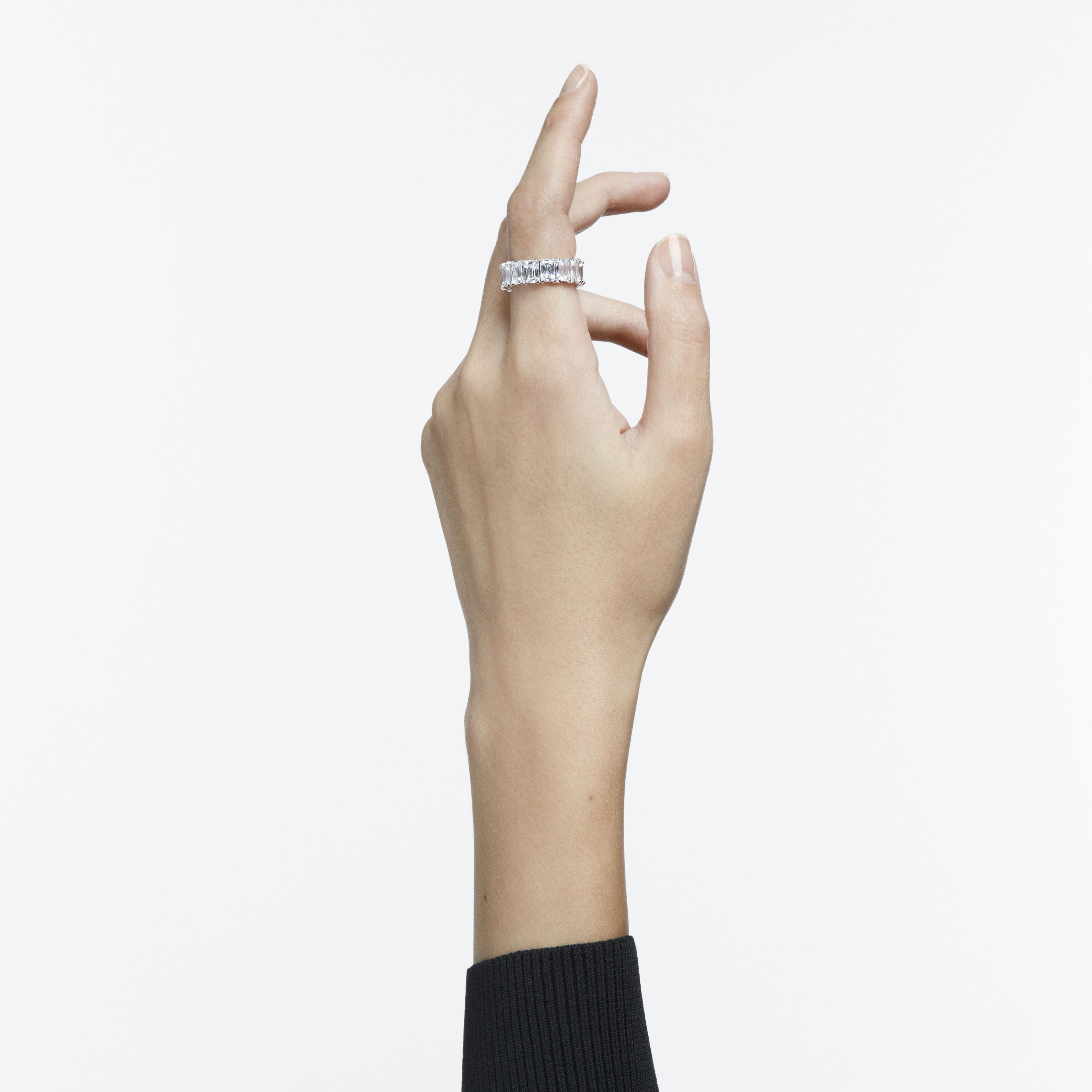 Swarovski wide outlet ring