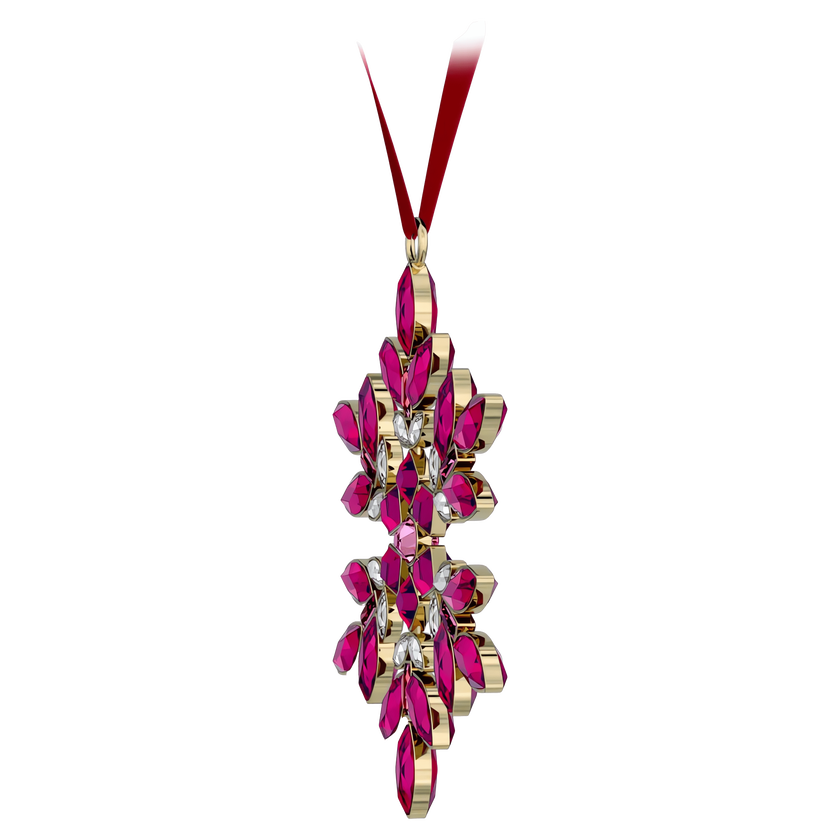 swarovski gema holiday ornament  red
