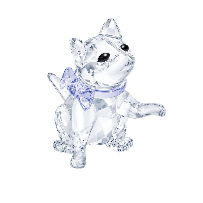 swarovski peaceful countryside kitten
