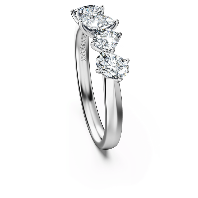 swarovski galaxy ring  laboratory grown diamonds 1 ct tw  18k white gold