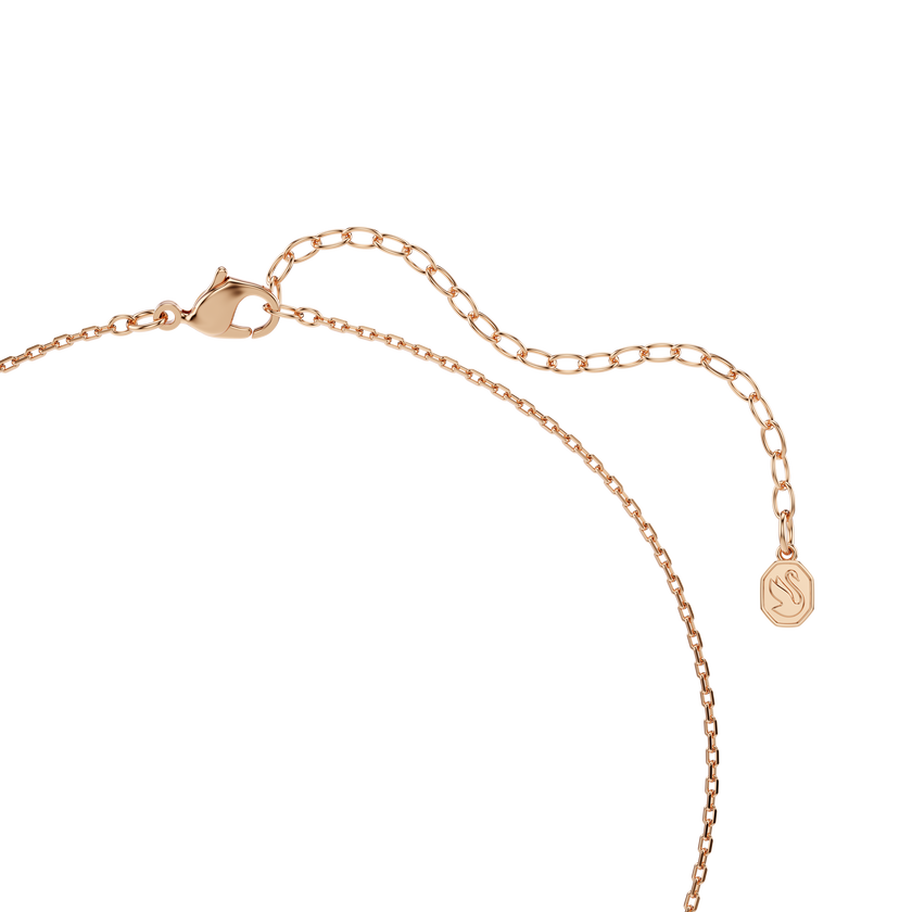 swarovski symbolica pendant  eye  multicolored  rose gold tone plated