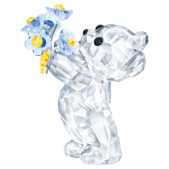 swarovski kris bear forget me not