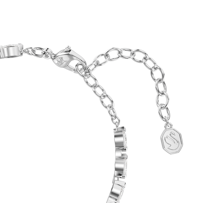 swarovski mesmera bracelet  marquise cut  white  rhodium plated