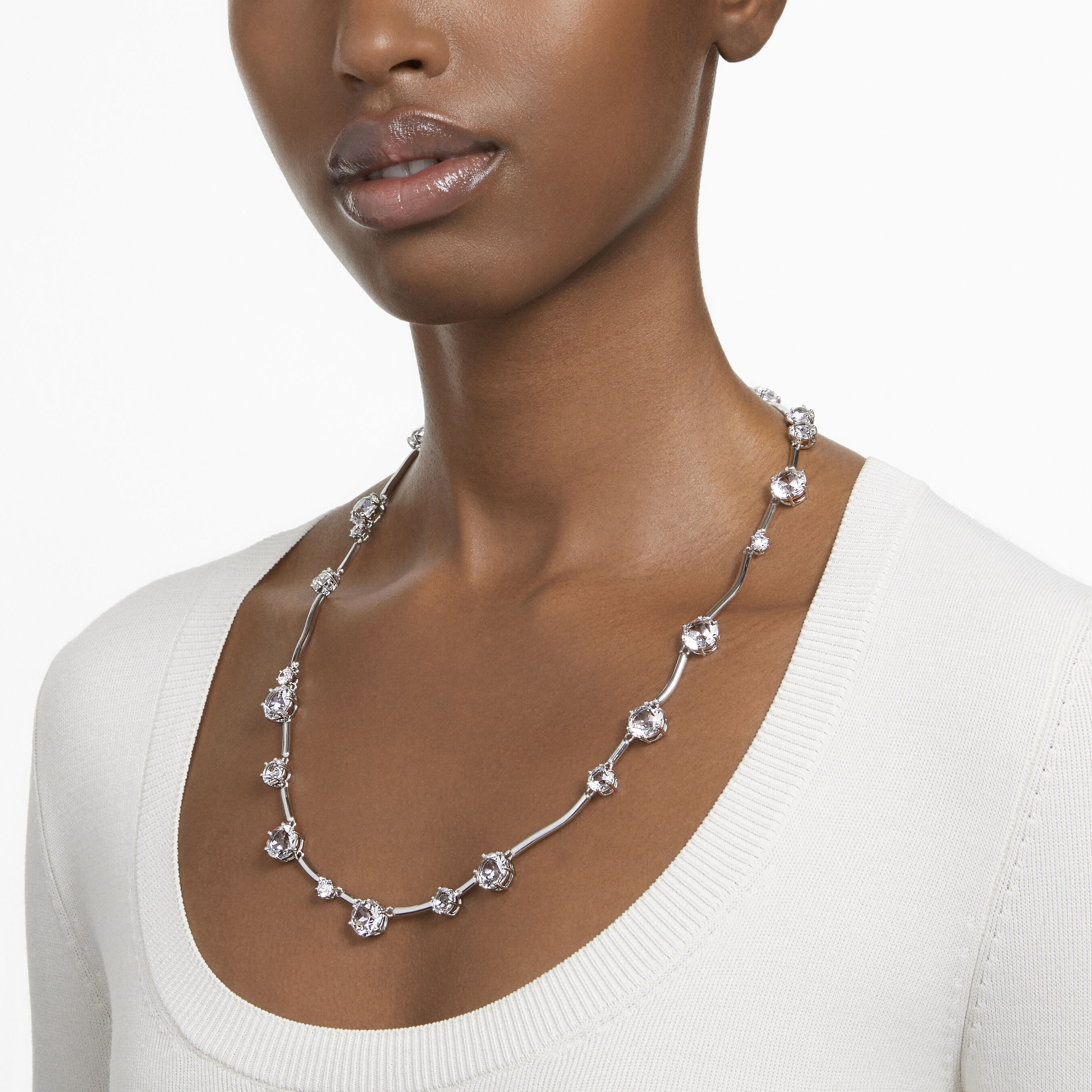 Rhodium necklaces new arrivals