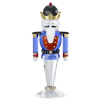 swarovski holiday cheers nutcracker blue