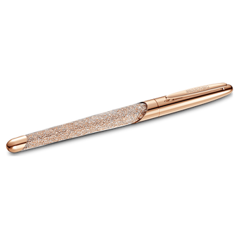 swarovski crystalline nova rollerball pen rose gold tone rose gold tone plated