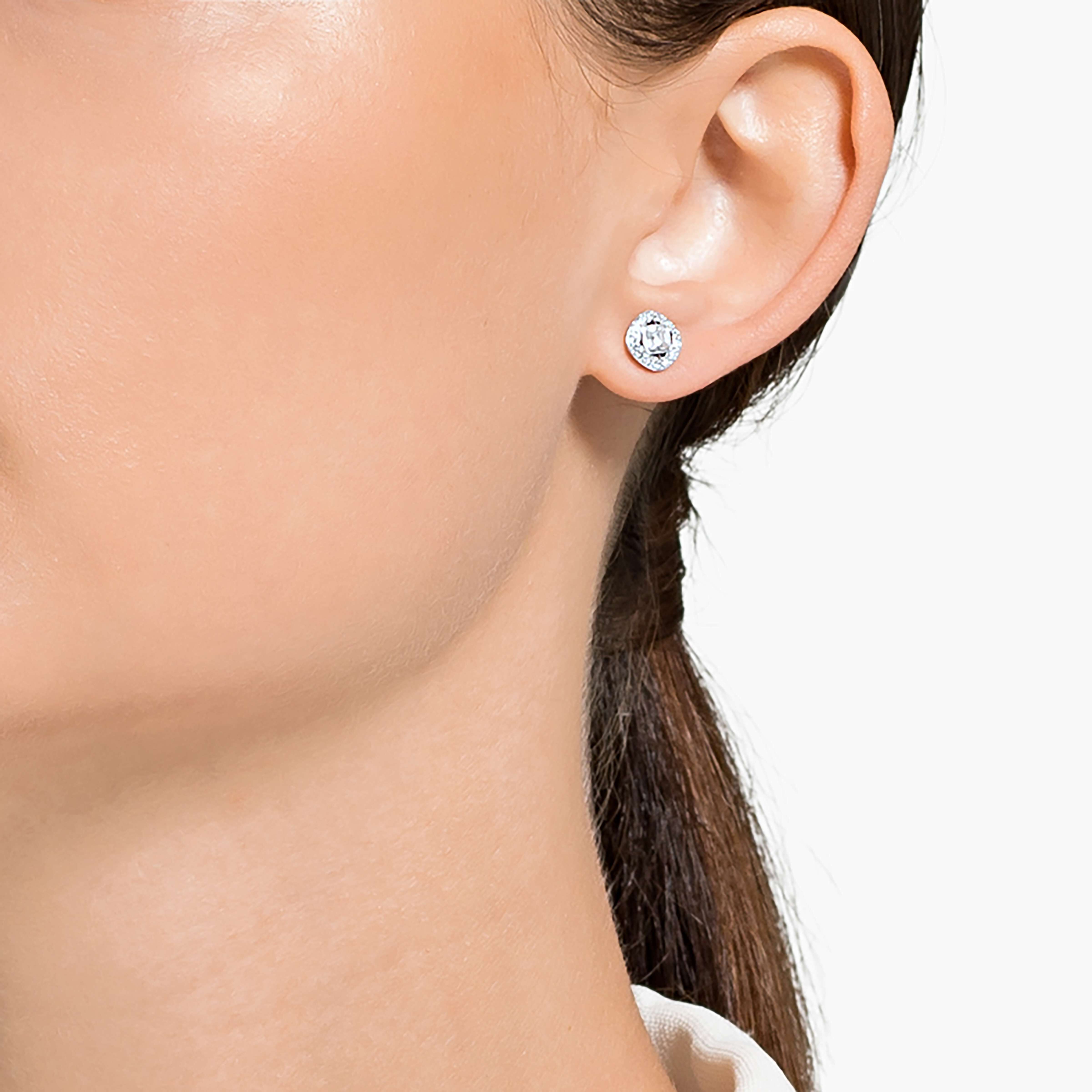 Angelic square pierced earrings discount