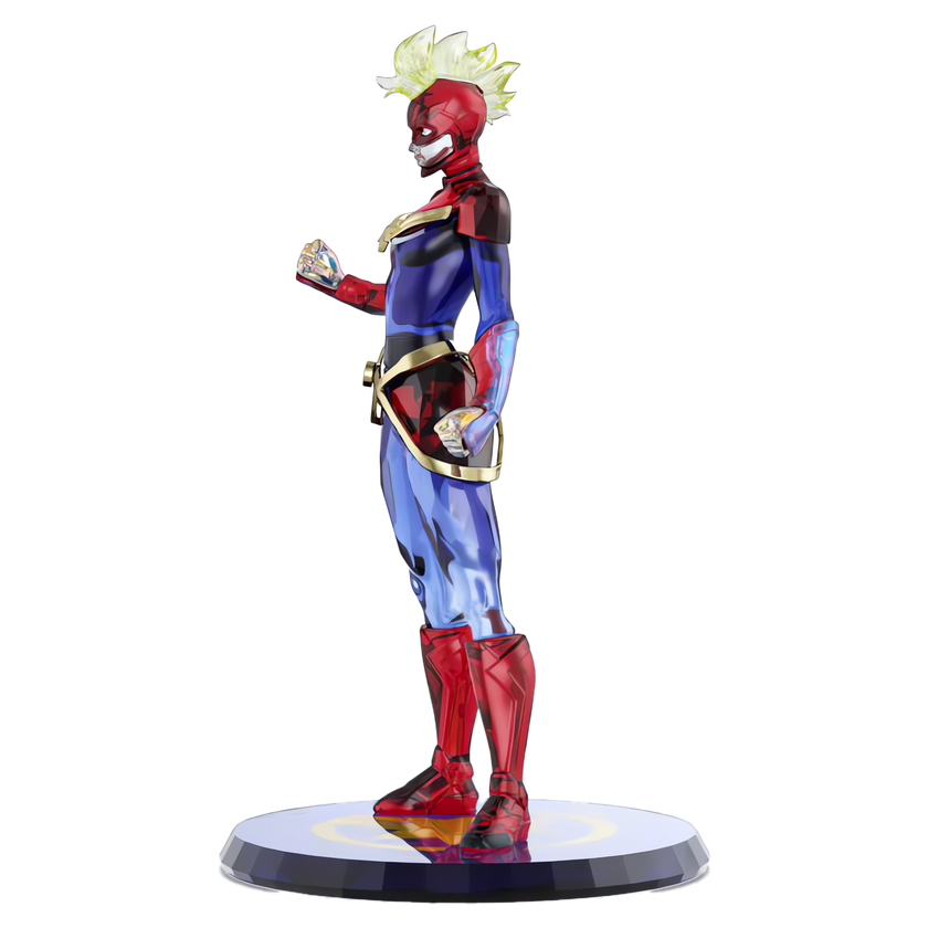 swarovski marvel captain marvel