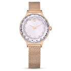 swarovski octea nova watch swiss made metal bracelet rose gold tone rose gold tone finish