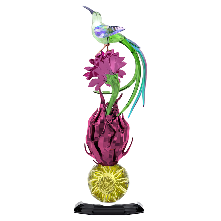 swarovski idyllia sugarbird and dragon fruit totem