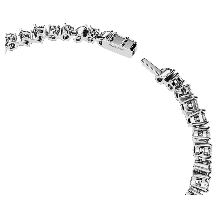 swarovski galaxy tennis bracelet  laboratory grown diamonds 4 9 ct tw  18k white gold