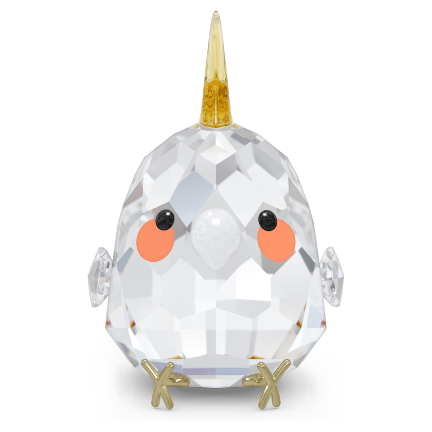swarovski all you need are birds yellow cockatiel