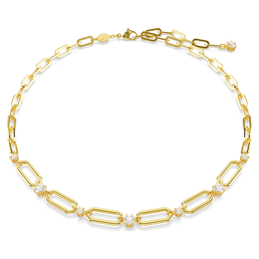 swarovski constella necklace  white  gold tone plated
