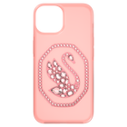 Signum smartphone case, Swan, iPhone® 14, Pink