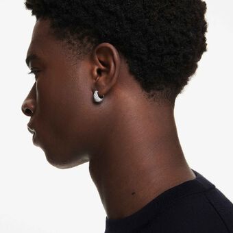 swarovski sublima earrings  white  rhodium plated