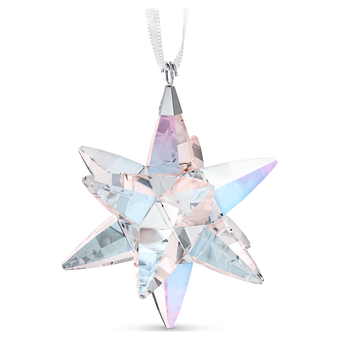 swarovski star ornament  shimmer  medium
