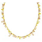 swarovski gema strandage mixed cuts yellow gold tone plated