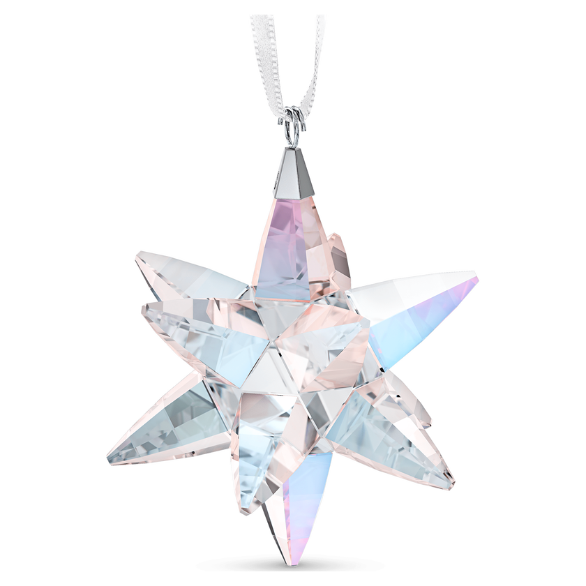 swarovski star ornament  shimmer  medium