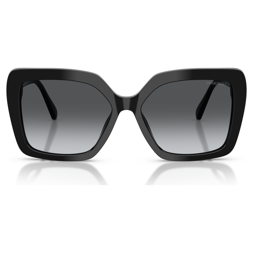 swarovski sunglasses  square shape  sk6049  brown