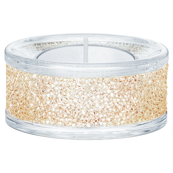 swarovski shimmer tea light holders gold tone