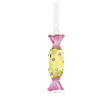 swarovski holiday cheers dulcis candy ornament  yellow