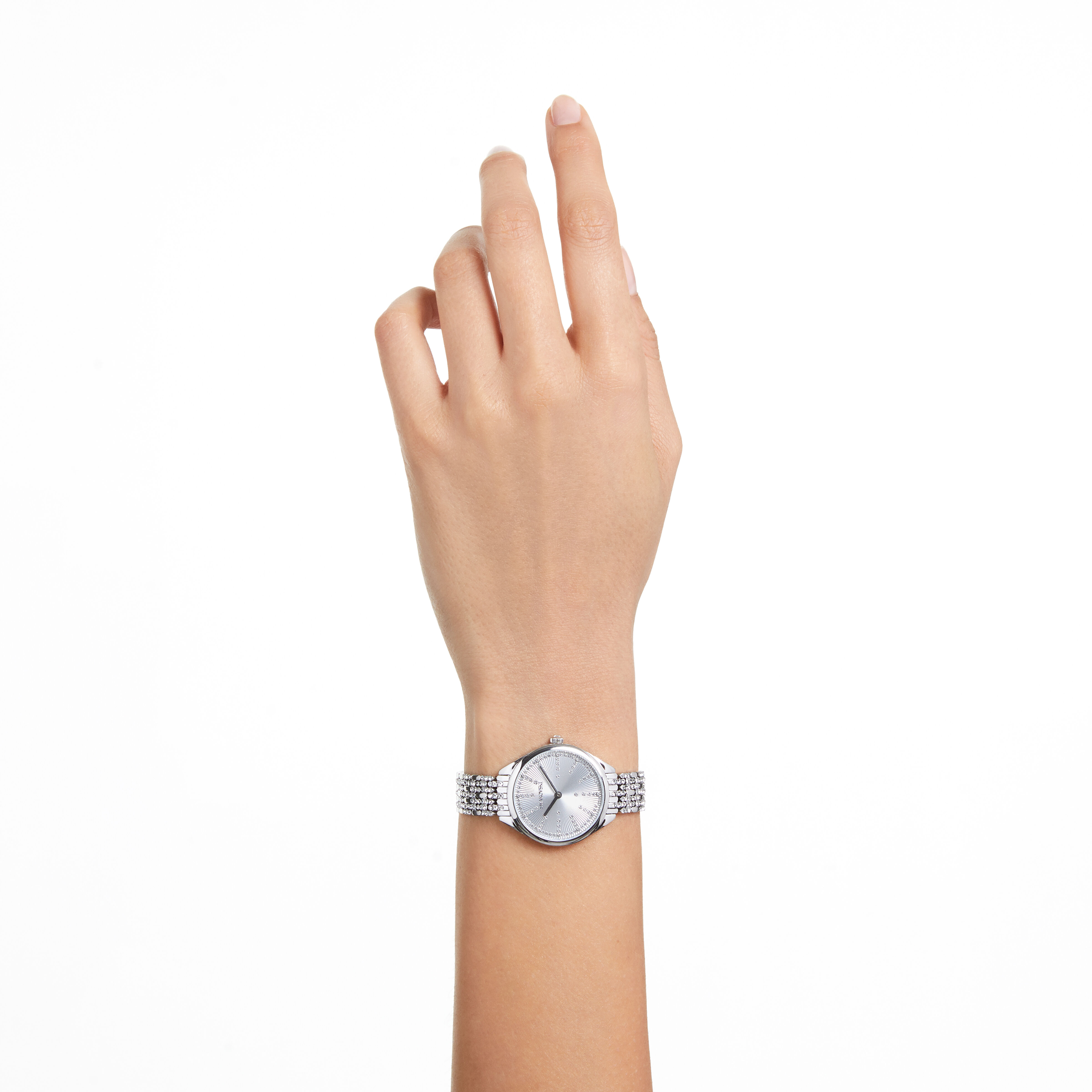 Buy Swarovski Attract watch Swiss Made Metal bracelet White