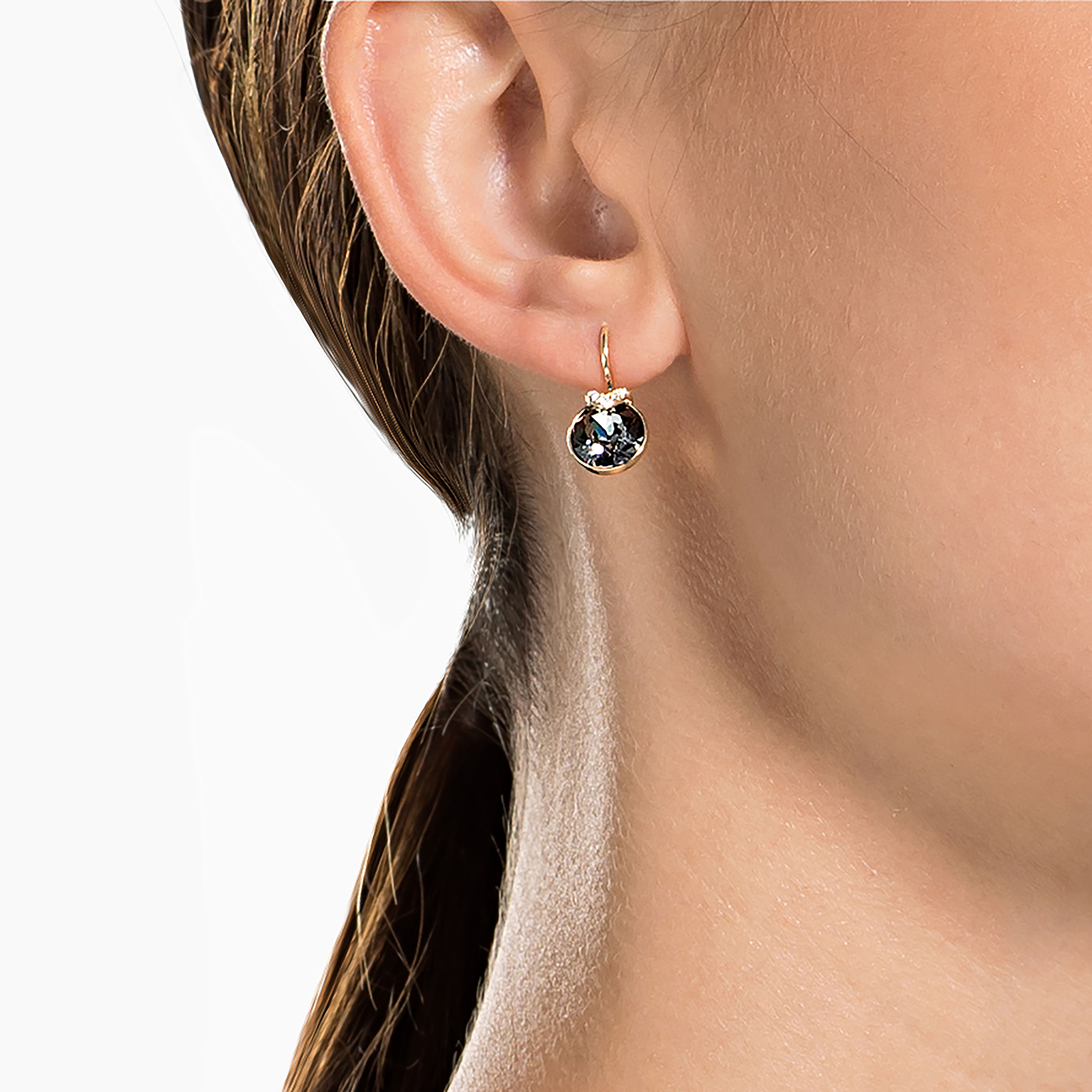 Swarovski rose gold new arrivals bella earrings