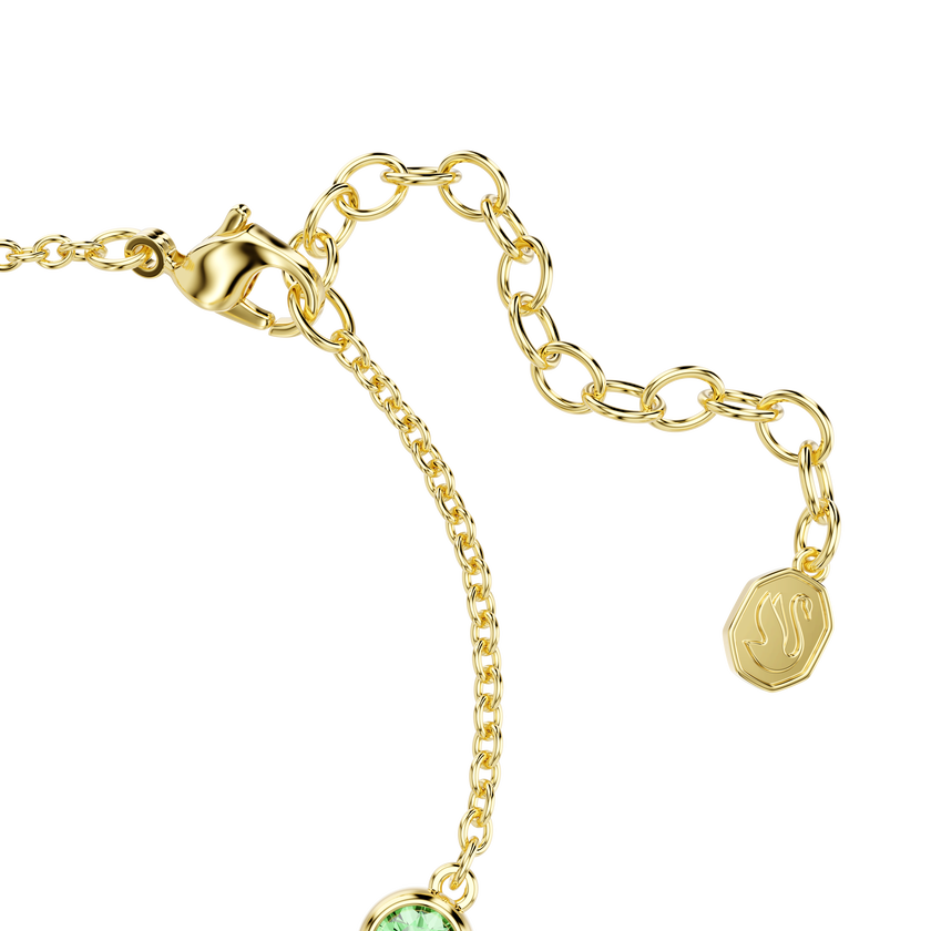 swarovski imber bracelet  mixed cuts  multicolored  18k gold finish