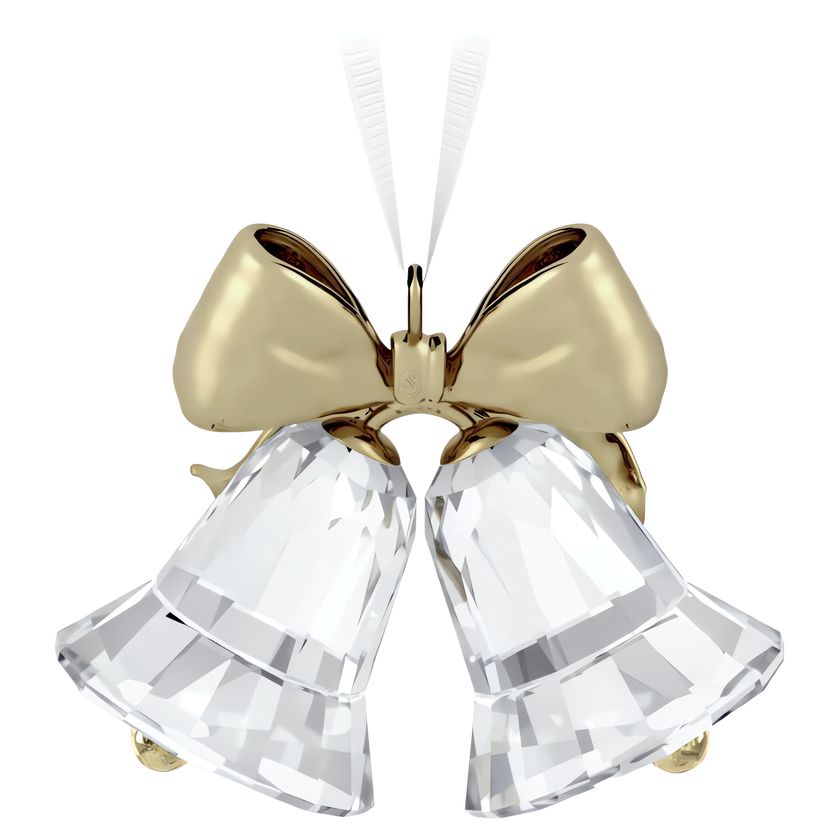 swarovski holiday magic bells ornament