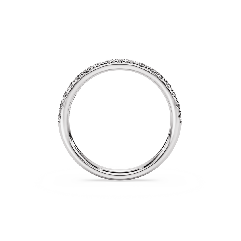 swarovski eternity band ring  lab grown diamonds 0 4 ct tw  round shape  sterling silver