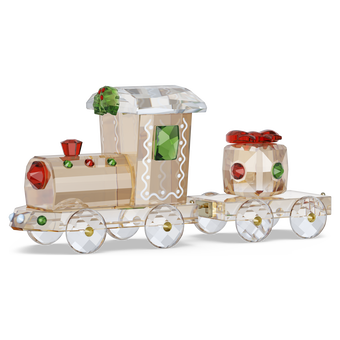 swarovski holiday cheers  train set