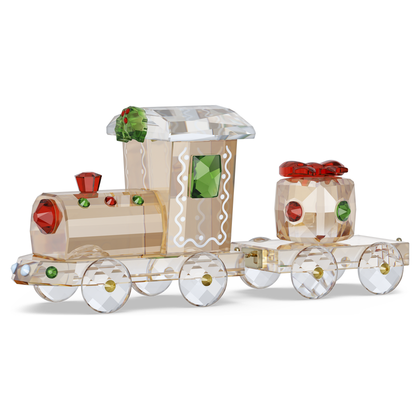 swarovski holiday cheers  train set