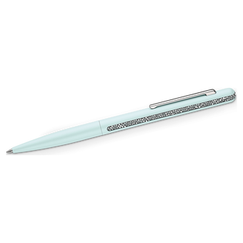 swarovski crystal shimmer ballpoint pen light green chromed plated