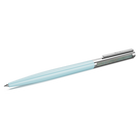 swarovski matrix tennis ballpoint pen  blue  chrome plated