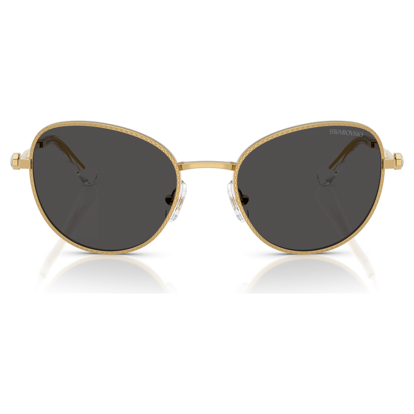 swarovski sunglasses  cat eye shape  gray