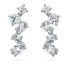 swarovski galaxy ear cuffs  laboratory grown diamonds 1 25 ct tw  18k white gold